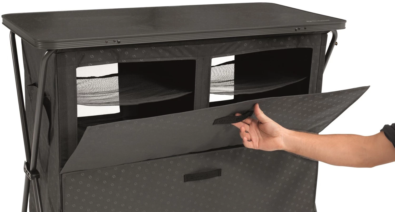 Outwell Aruba Armoire, gris 5 Outwell Aruba Armoire, gris – Image 3