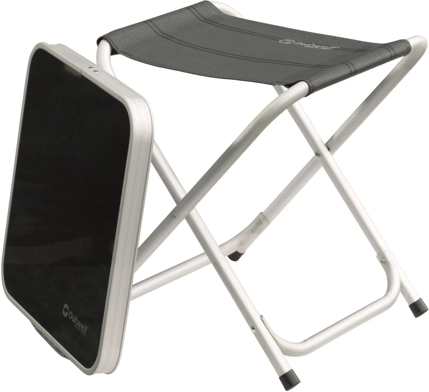 Outwell Baffin Tabouret, gris 4 Outwell Baffin Tabouret, gris – Image 2