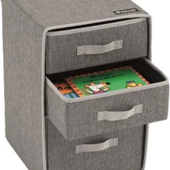 Outwell Barmouth Table de chevet, gris -Camping Soldes outwell barmouth table grey 3