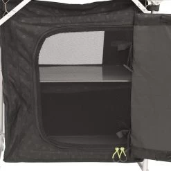 Outwell Camrose Table de cuisine, noir/blanc -Camping Soldes outwell camrose kitchen table black 4