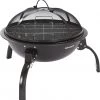 Outwell Cazal Brasero, noir -Camping Soldes outwell cazal fire pit 1