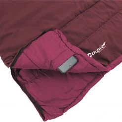 Outwell Champ Sac de couchage Enfant, bleu/vert -Camping Soldes outwell champ sleeping bag kids deep red 5