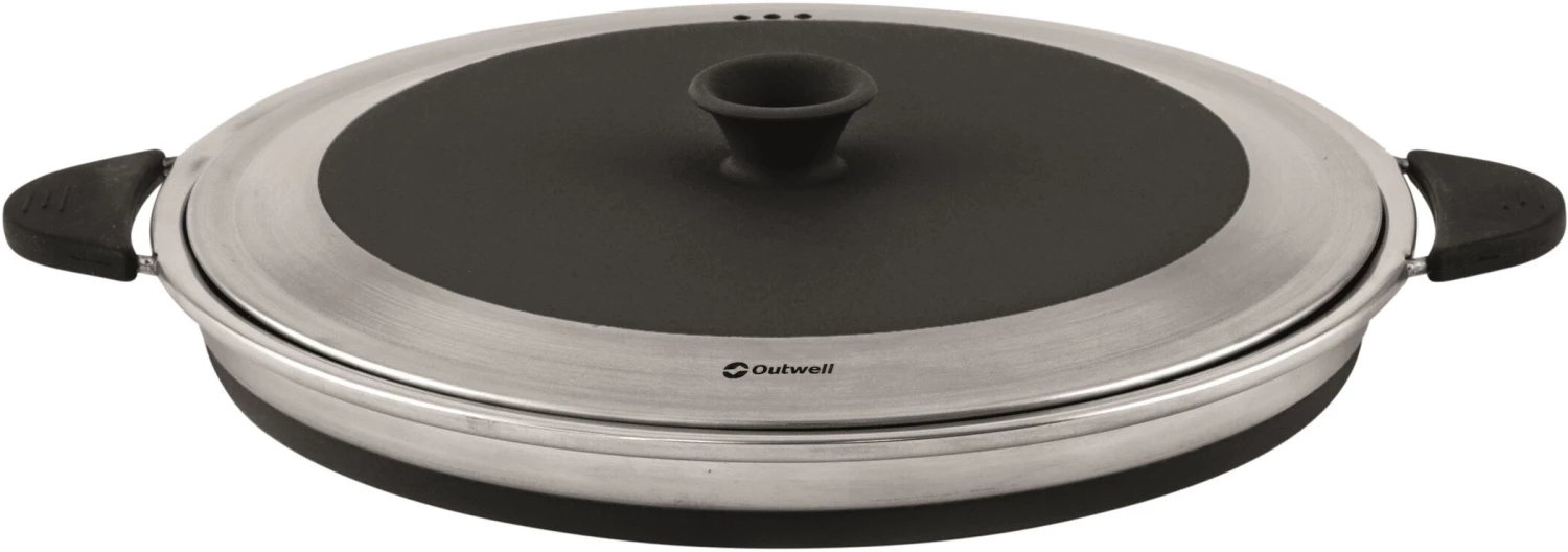 Outwell Collaps Marmite avec couvercle 4500ml, noir 4 Outwell Collaps Marmite avec couvercle 4500ml, noir – Image 2