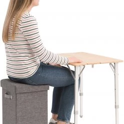 Outwell Cornillon High Siège et rangement, gris -Camping Soldes outwell cornillon high seat storage grey 4