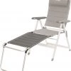 Outwell Dauphin Repose-pieds, gris -Camping Soldes outwell dauphin footrest 1
