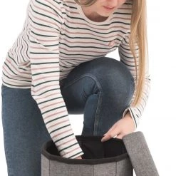 Outwell Dawlish Low Siège et rangement, gris -Camping Soldes outwell dawlish low seat storage grey 3