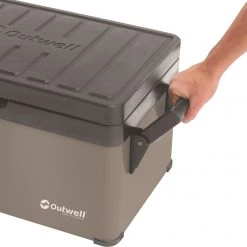 Outwell Deep Chill Cool Box 29l, marron -Camping Soldes outwell deep chill cool box 29l grey 5