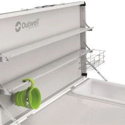 Outwell Drayton Table de cuisine, noir/blanc 11 Outwell Drayton Table de cuisine, noir/blanc -Camping Soldes outwell drayton kitchen table midnight black 4