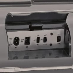 Outwell ECOcool Boîte 24l 12V/230V, gris -Camping Soldes outwell ecocool box 24l 12v 230v slate grey 4