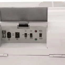 Outwell ECOlux Boîte 35l 12V/230V, blanc -Camping Soldes outwell ecolux box 35l 12v 230v 6