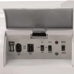 Outwell ECOlux Boîte 24l 12V/230V, blanc -Camping Soldes outwell ecolux box 4l 12v 230v 4