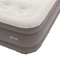 Outwell Flock Superior Single Matelas gonflable Avec Pompe Intégrée Grande Bretagne, blanc/gris -Camping Soldes outwell flock superior single airbed with built in pump uk grey 6