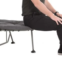 Outwell Fontana Lake Chaise longue pliante, gris -Camping Soldes outwell fontana lake folding chair grey 4