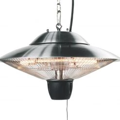 Outwell Fuji Electric Camping/Patio Heater, argent