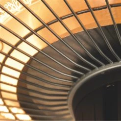 Outwell Fuji Electric Camping/Patio Heater, argent -Camping Soldes outwell fuji electric camping patio heater 3