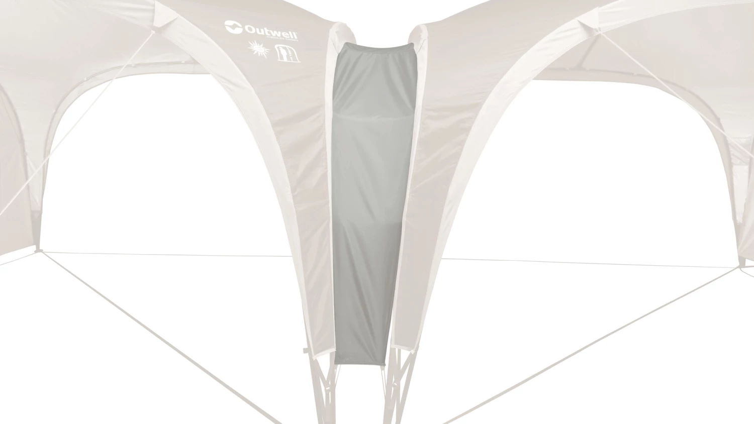 Outwell Gouttière Pour Tentes Utilitaires L, blanc 3 Outwell Gouttière Pour Tentes Utilitaires L, blanc