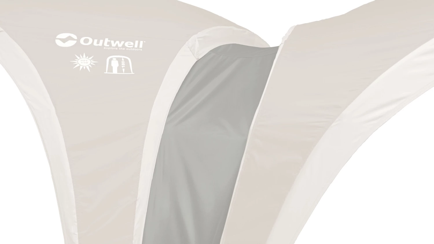 Outwell Gouttière Pour Tentes Utilitaires L, blanc 4 Outwell Gouttière Pour Tentes Utilitaires L, blanc – Image 2