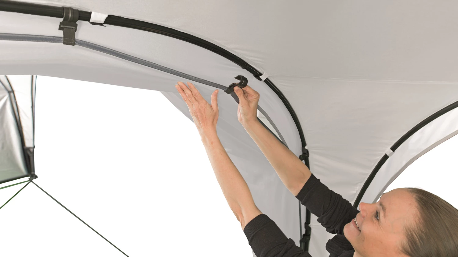 Outwell Gouttière Pour Tentes Utilitaires L, blanc 6 Outwell Gouttière Pour Tentes Utilitaires L, blanc – Image 4