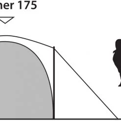 Outwell Haze 5 Tente -Camping Soldes outwell haze 5 tent 5