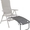 Outwell Henderson Repose-pieds, gris -Camping Soldes outwell henderson chair grey 1