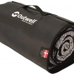 Outwell Milestone Tapis tissé plat Tableau De Bord/Shade, gris/noir