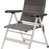 Outwell Ontario Siège camping, gris -Camping Soldes outwell ontario folding chair 1