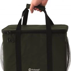 Outwell Penguin Coolbag M, olive -Camping Soldes outwell penguin coolbag m dark green 6