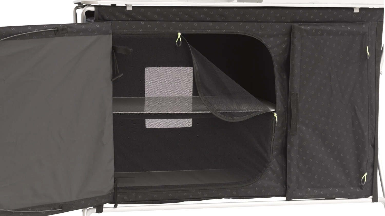 Outwell Richmond Table de cuisine, noir/blanc 5 Outwell Richmond Table de cuisine, noir/blanc – Image 3