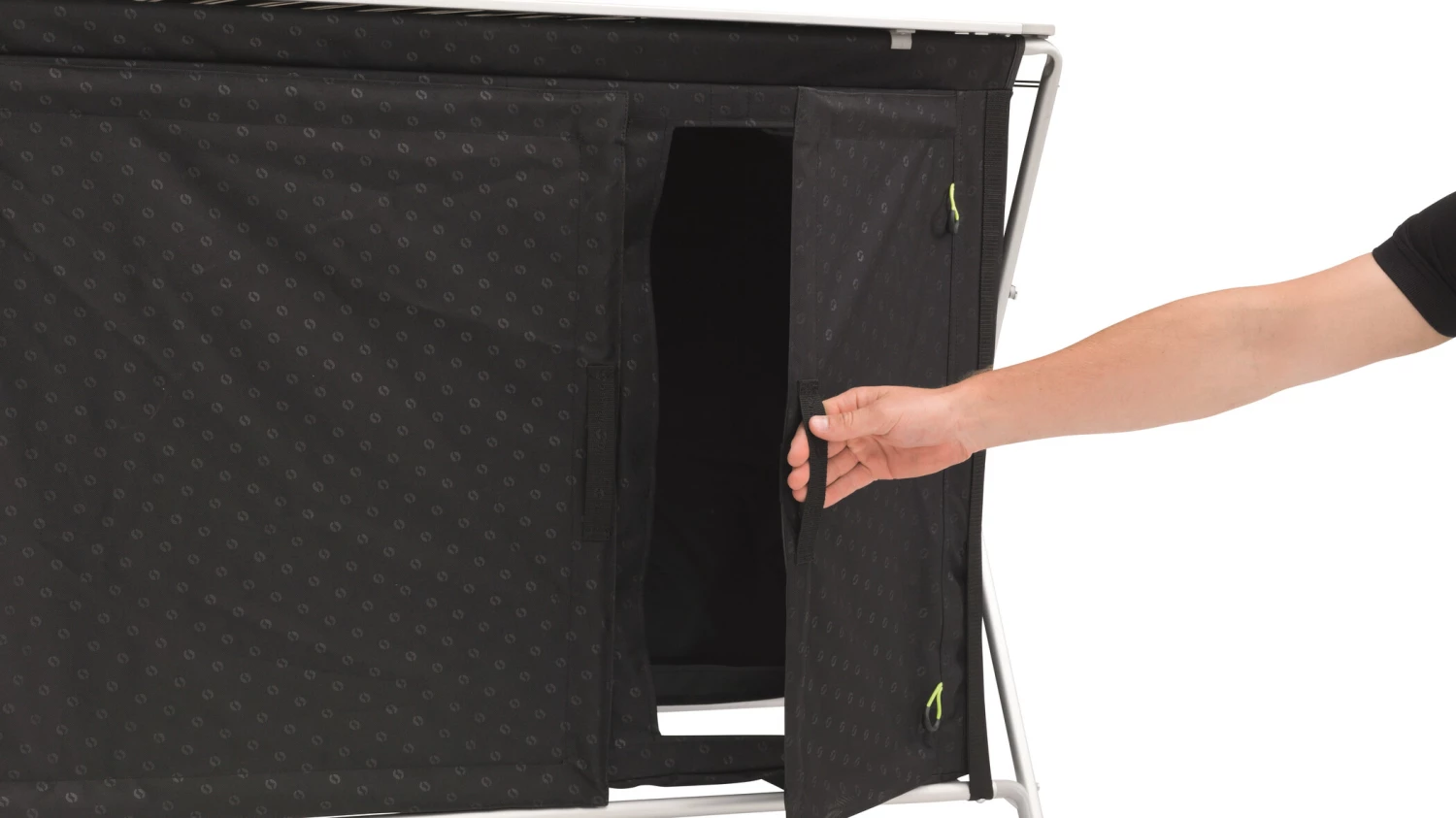 Outwell Richmond Table de cuisine, noir/blanc 7 Outwell Richmond Table de cuisine, noir/blanc – Image 5