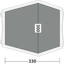 Outwell Woodcrest Tapis tissé plat, gris -Camping Soldes outwell woodcrest flat woven carpet 3